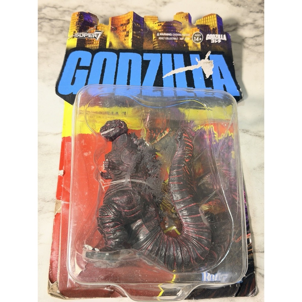Super7 Shin Godzilla ReAction Figure Wave 10 Toho 3.75 Retro Figure (3050)